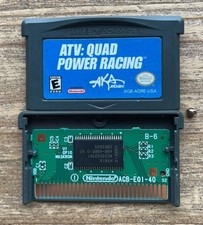 ATV Quad Power Racing Advance Nintendo Gameboy Advance Game, GENUINE!