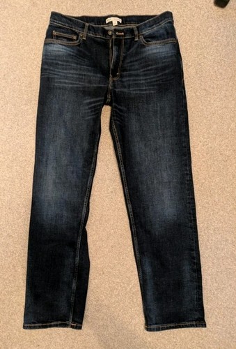 Men straight fit dark - m&s,
