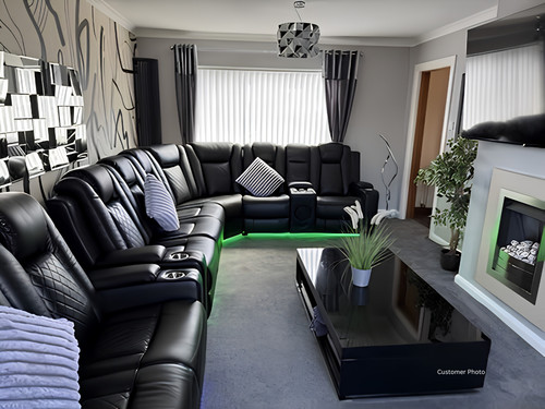 Black leather electric - leather,