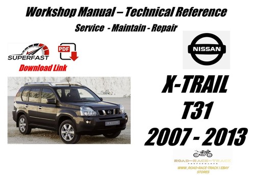 Nissan trail service repair - nissan,
