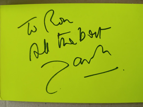 Original autograph jason durr - jason,