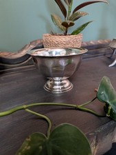 Vintage Silver-Plated EPNS Footed Trinket Bowl – Fluted Design – Made in England