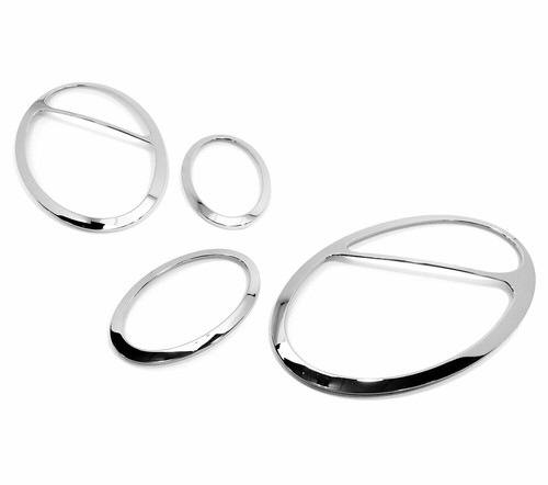 Chrome headlights trim cover - trim,