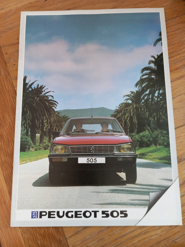 1982 peugeot 505 saloon - 1982, uk