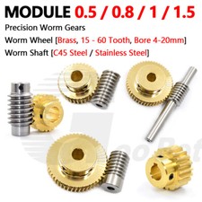 Mod 0.5 0.8 1 1.5 Worm Gear