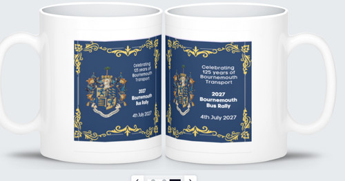 Bournemouth bus rally mug one - rally,