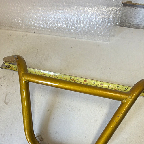 Gold steel bmx - bmx, handlebars