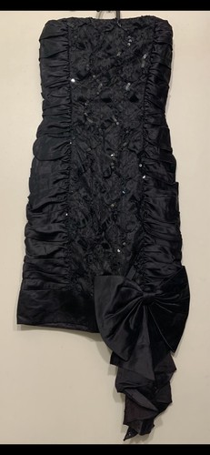 Elegant black prom - , dress