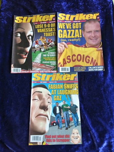 Striker comic magazine bundle - striker,