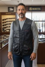 NEW CROOTS / BERETTA DESIGN 40- 42" Skeet Vest Mesh back RH Double Zip - RRP £95