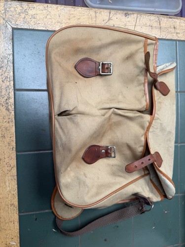 Vintage fishing tackle bag - tackle,