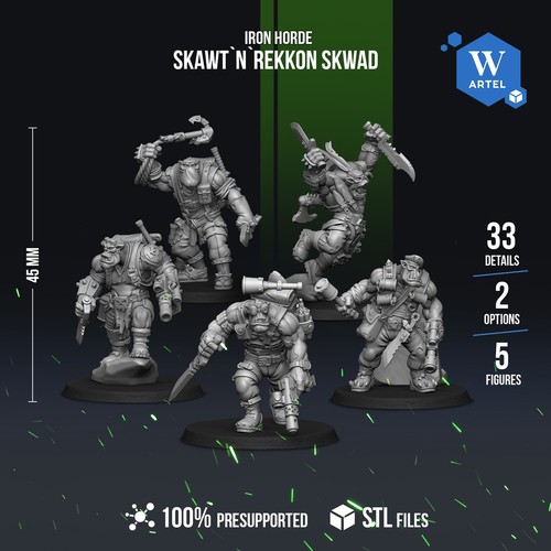 Artel iron horde skawt n - iron,