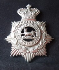 Royal Hampshire Regiment 3rd Volunteers OR's Vic helment plate.