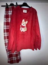 Ladies Pyjamas With Dog Motif Size 20-22