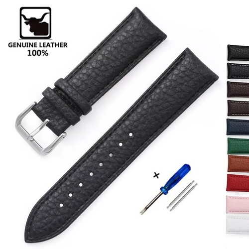 Leather watch strap - leather,