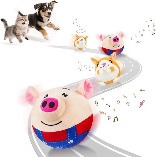 Active moving pet plush - pet, toy