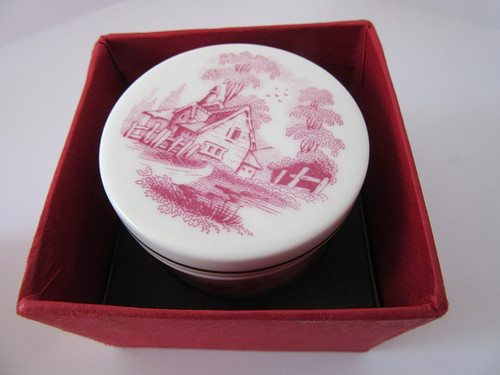Spode cranberry cottage fine - cranberry,