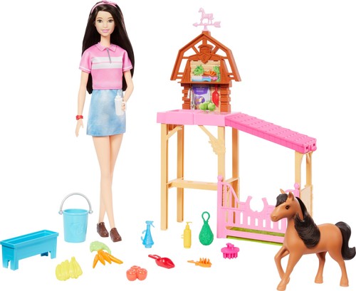 Barbie stable playset - barbie, with