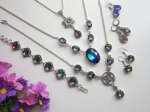Rainbow multi colour crystal - rainbow,