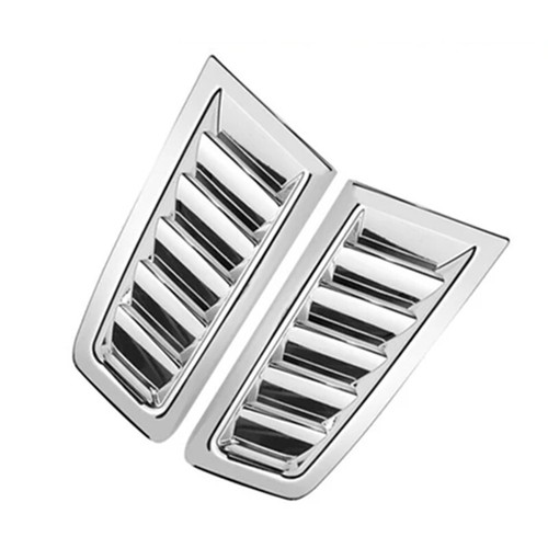 2pcs car chrome - chrome, bonnet