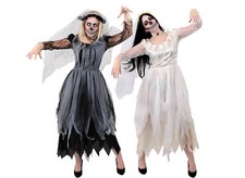 LADIES GHOST BRIDE COSTUME