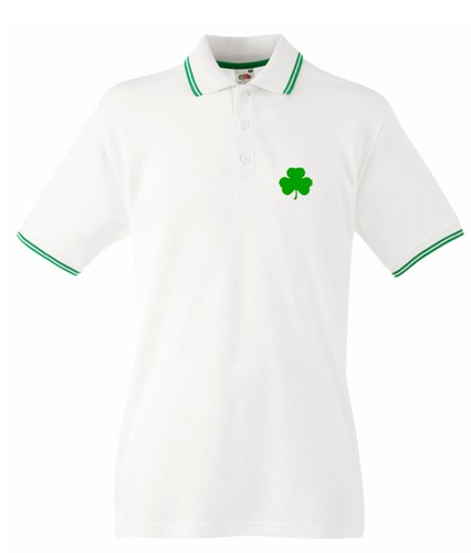 Shamrock tipped polo shirt - polo,