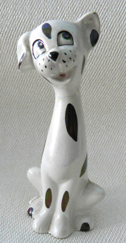 Vintage ceramic dog cute - ceramic,