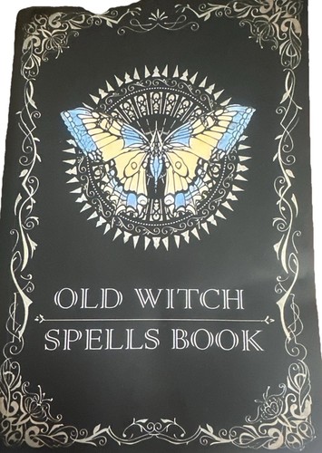 Old witch spell - spell, book