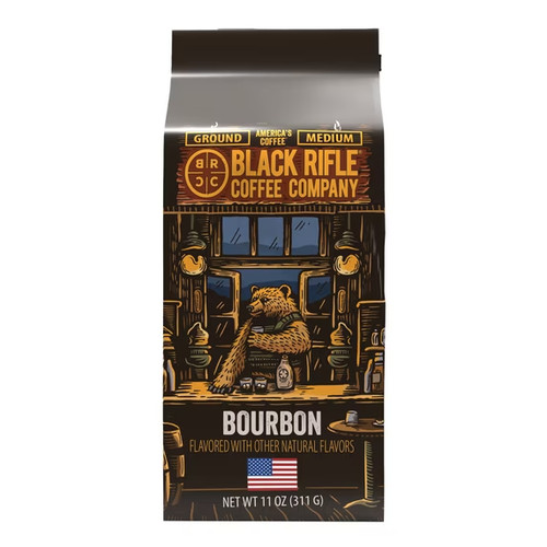 Black rifle coffee bourbon - black,