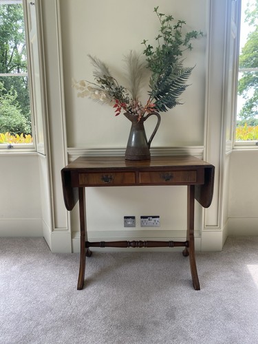 Antique drop leaf - table, desk