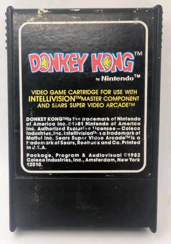 Vintage video game - video, donkey