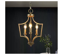 LNC Aritik 3-Light Modern Gold