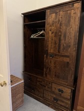 Laura Ashley Garrett Chestnut Wardrobe