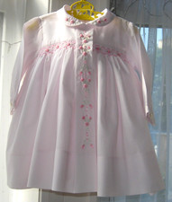 Smocked Baby Dress L/S Party