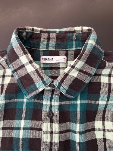 Sonoma men green and black - men's,