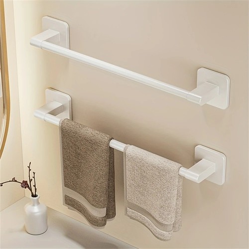 Bathroom towel holder self - towel,