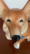 Large Ceramic Corgi Figure -