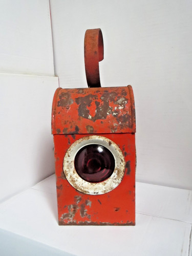 Vintage railway road lamp - railway, /