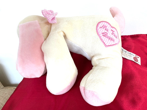 Keel first puppy dog - my, pink