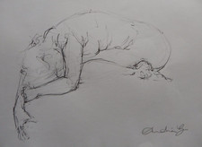 Original Hand Drawn Pencil