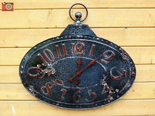 LARGE OVAL GIANT METAL WALL