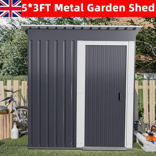 3x5ft metal garden shed - 3x5ft,
