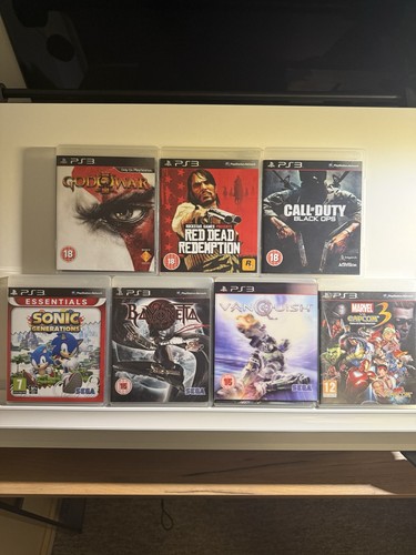 Ps3 games bundle red - bundle,