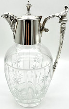 Silver Plate & Cut Glass
