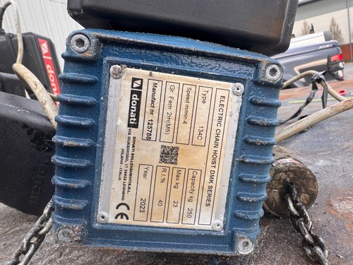 Donati chain hoist 250 - hoist, kg