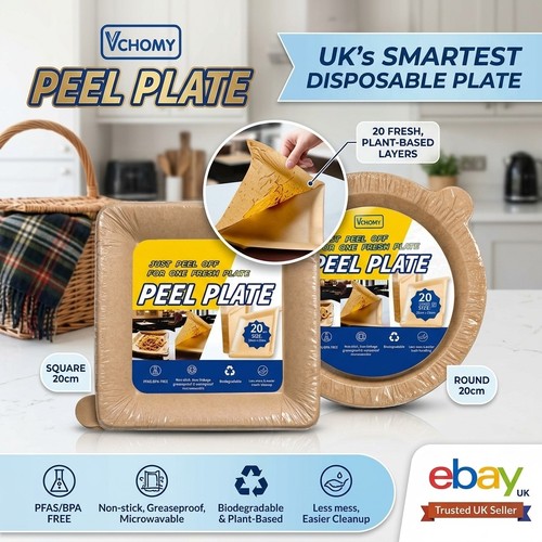 Disposable plates peel - disposable,