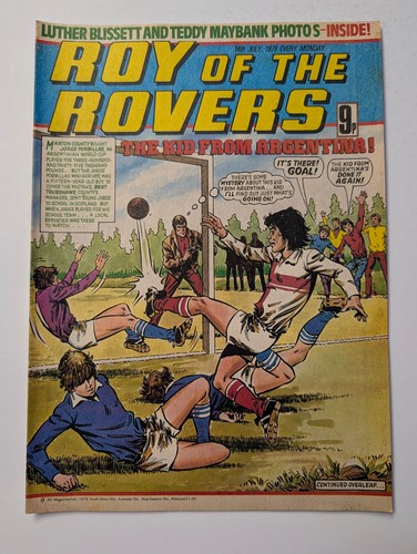 Roy the rovers comic - the, 14th