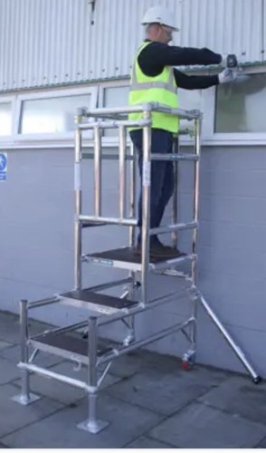 Euro towers aluminium scaffold - aluminium,