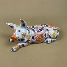 Oriental Pig Ornament Ceramic