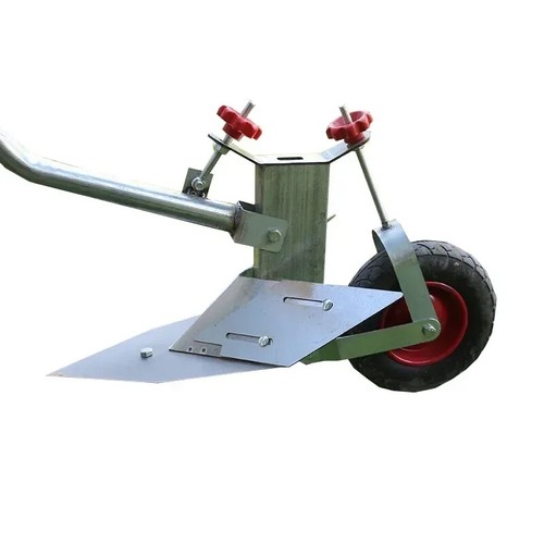 Furrowing hand drawn plow - hand-drawn,